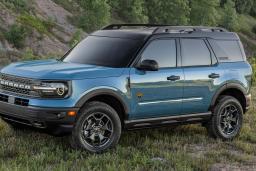 2021 Ford Bronco Sport in blue